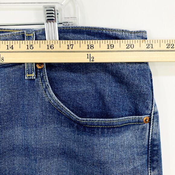 Levis 505 Men's Relaxed Jeans Actual Size 42W x 31L Blue Straight Leg - Picture 10 of 13